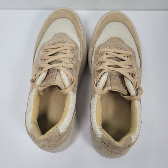 UGG Marin Mega Lace Women's Sand Platform Sneakers S/N 1130788 US Size 9 - Picture 7 of 9